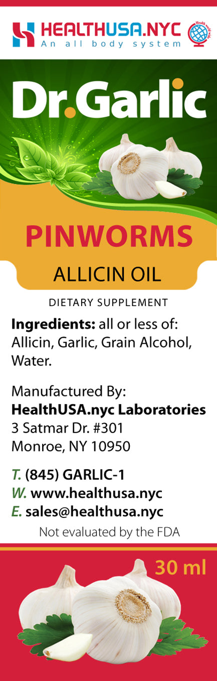 PINWORMS ALLICIN OIL