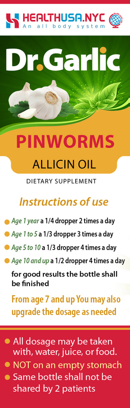 PINWORMS ALLICIN OIL